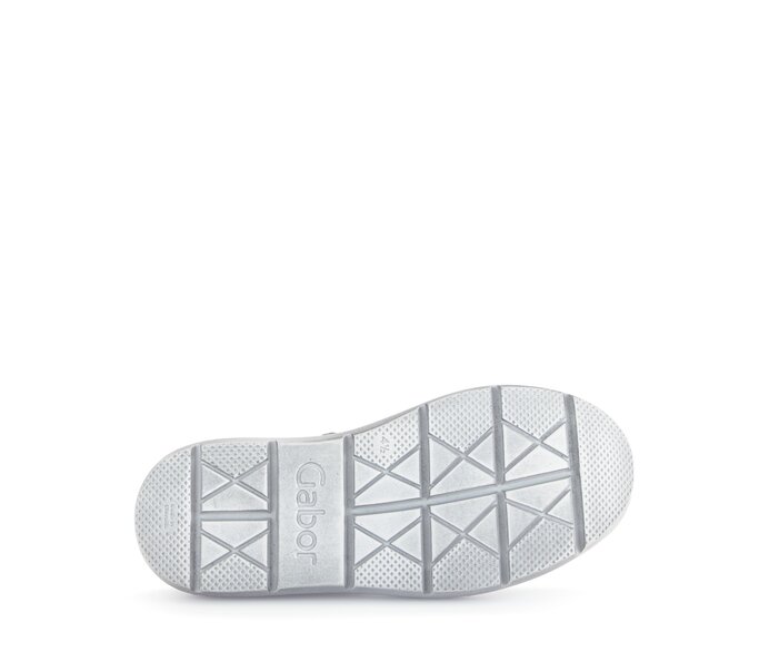 Gabor Sportliche Stiefelette Grau - Rauleder