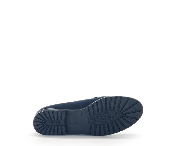 Gabor Slipper Blau - Rauleder