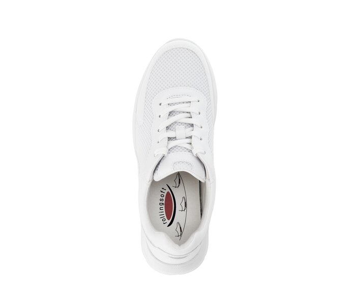 Gabor Sneaker Low Weiß - Lederimitat
