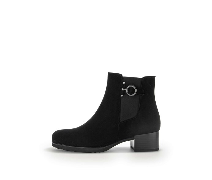 Gabor Chelsea Boot Schwarz - Rauleder