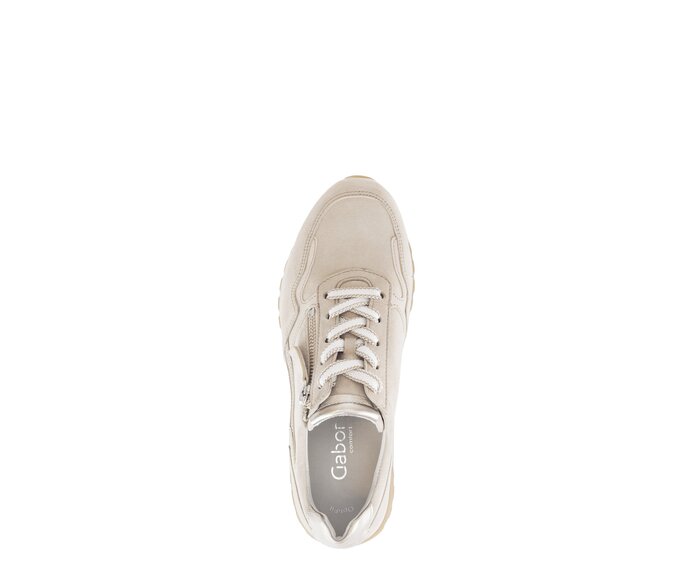 Gabor Sneaker Low Beige - Rauleder