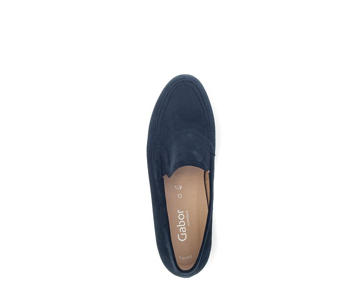 Gabor Slipper Blau - Rauleder