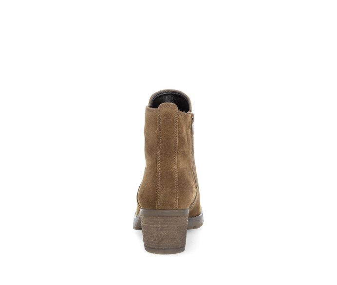 Gabor Plateau Stiefelette Braun - Rauleder