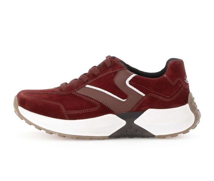 Gabor Sneaker Low Rot - Rauleder