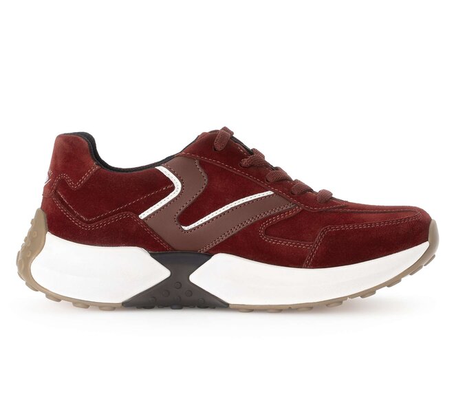 Gabor Sneaker Low Rot - Rauleder
