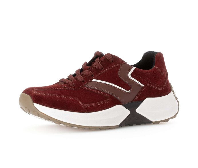 Gabor Sneaker Low Rot - Rauleder