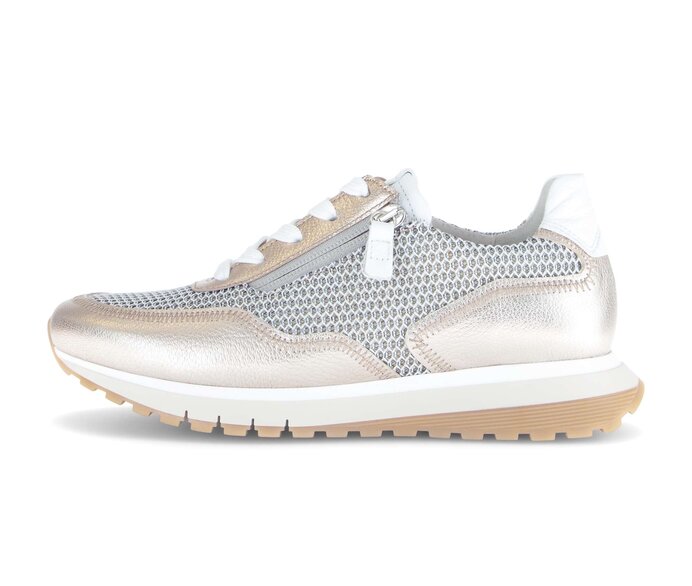 Gabor Sneaker Low Rosa - Materialmix Leder/Lederimitat