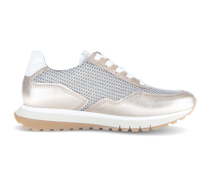 Gabor Sneaker Low Rosa - Materialmix Leder/Lederimitat