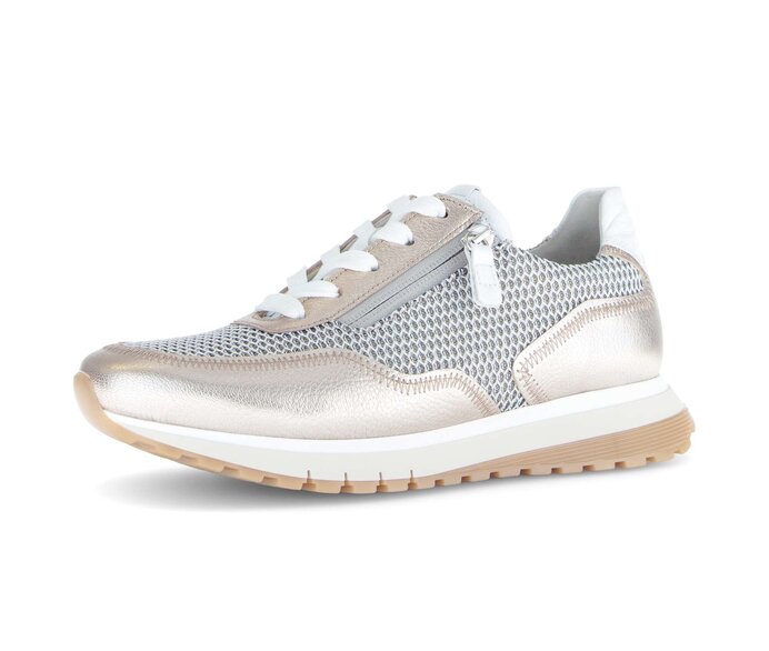 Gabor Sneaker Low Rosa - Materialmix Leder/Lederimitat