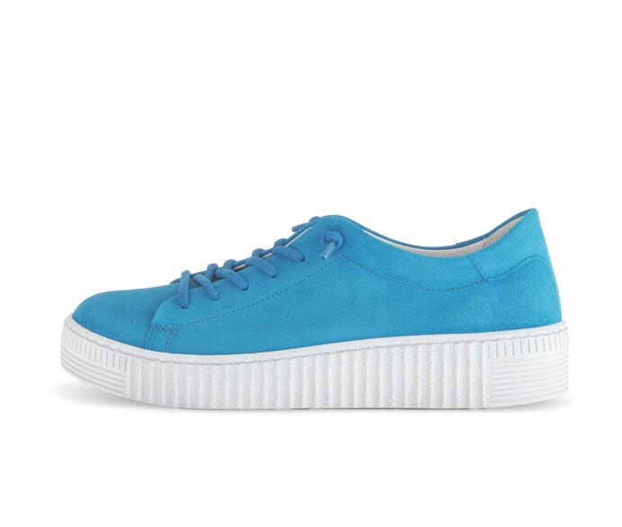 Gabor Sneaker Low Blau - Rauleder
