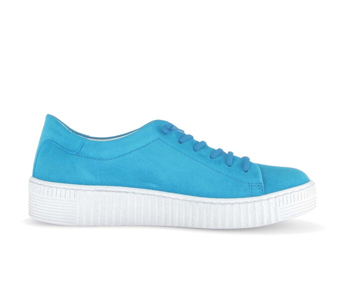 Gabor Sneaker Low Blau - Rauleder