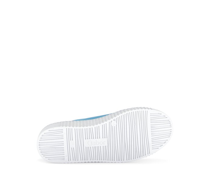 Gabor Sneaker Low Blau - Rauleder