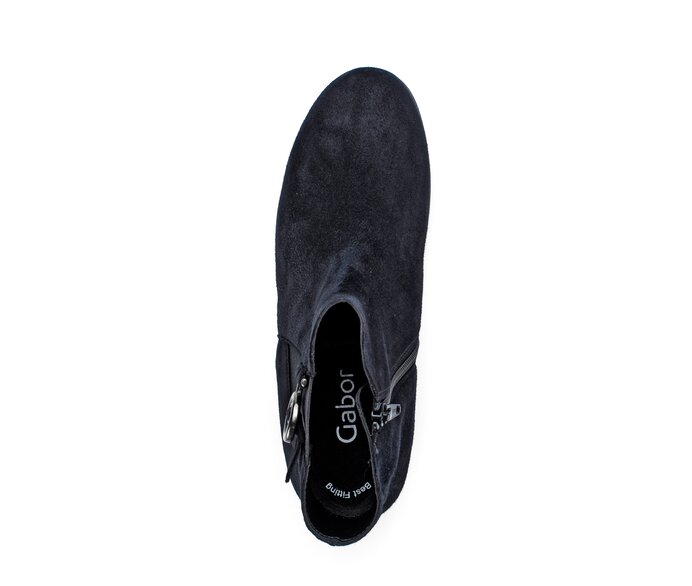 Gabor Chelsea Boot Blau - Rauleder
