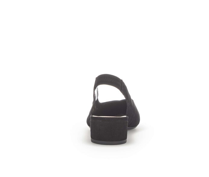 Gabor Slingpumps Schwarz - Rauleder