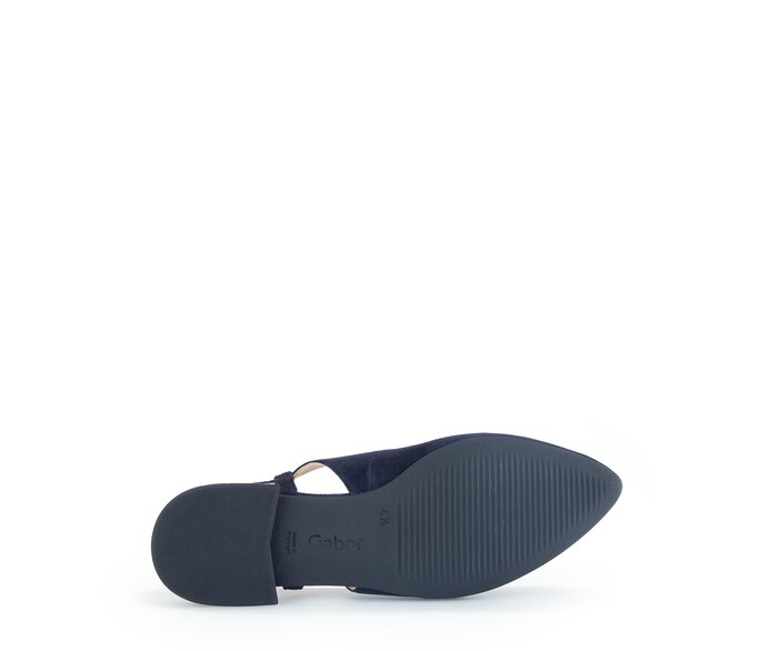 Gabor Slingpumps Blau - Rauleder
