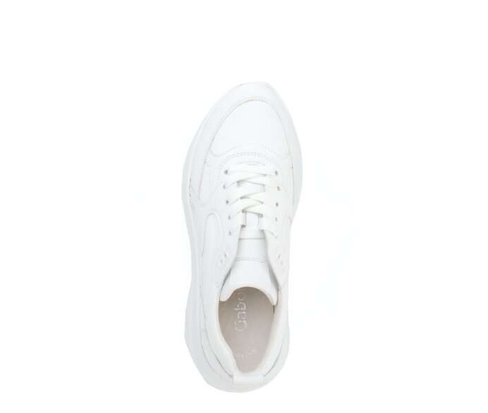 Gabor Sneaker Low Weiß - Glattleder