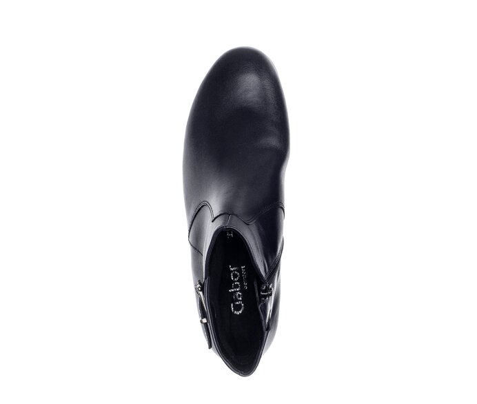 Gabor Sportliche Stiefelette Blau - Glattleder