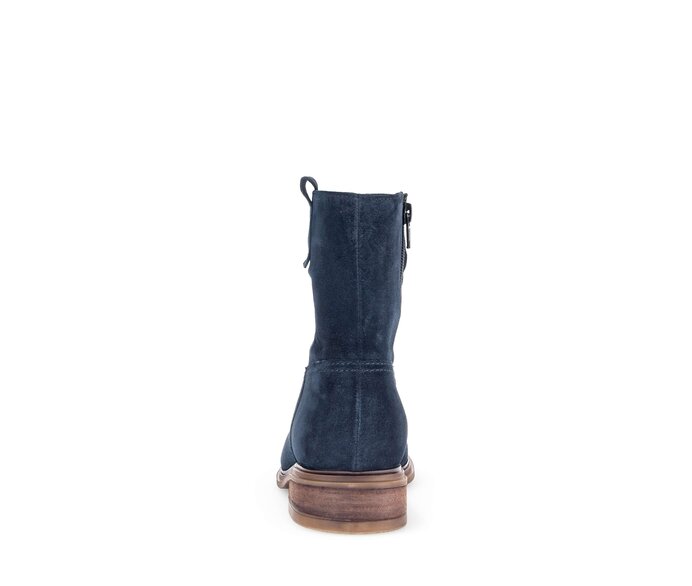 Gabor Elegante Stiefelette Blau - Rauleder