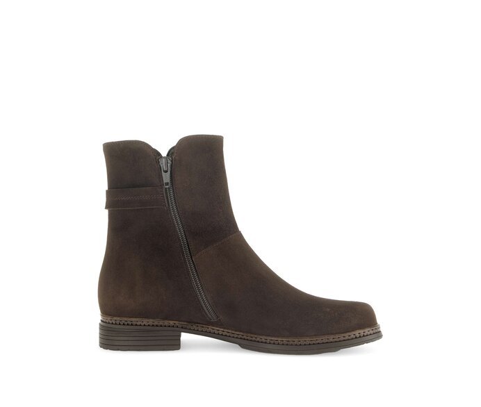 Gabor Elegante Stiefelette Braun - Rauleder