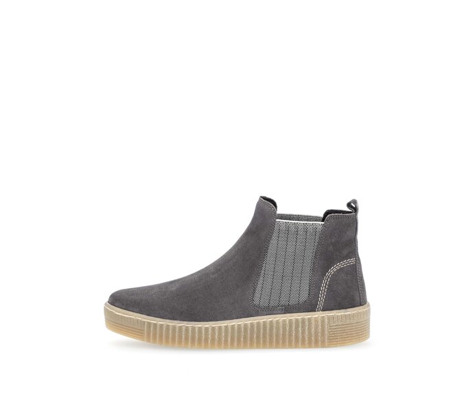 Gabor Chelsea Boot Grau - Rauleder