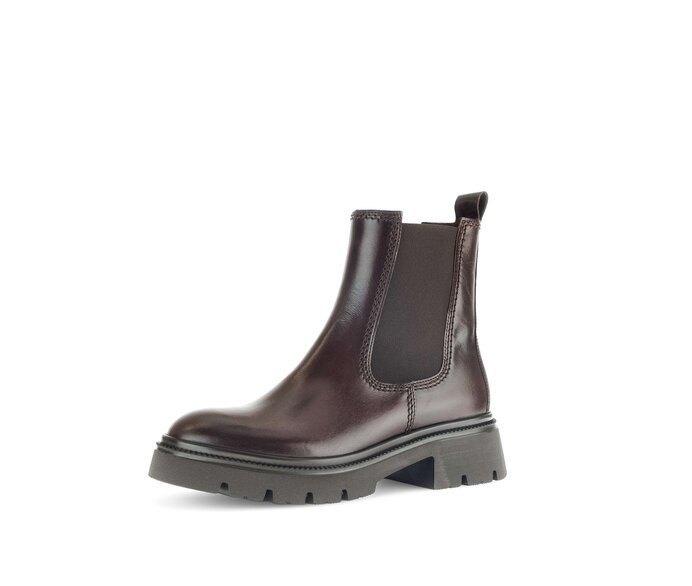 Gabor Chelsea Boot Braun - Glattleder