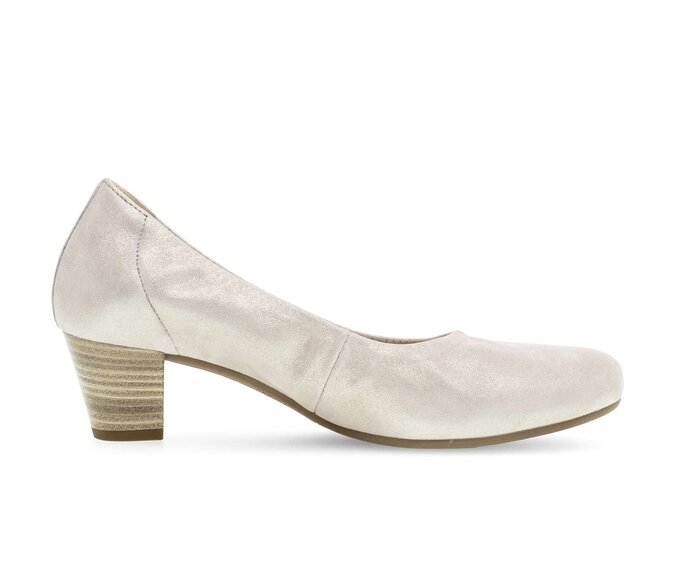 Gabor Eleganter Pumps Beige - Effektleder