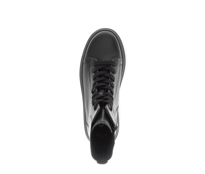 Gabor Sportliche Stiefelette Schwarz - Glattleder