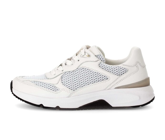 Gabor Sneaker Low Weiß - Materialmix Leder/Lederimitat