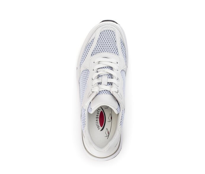 Gabor Sneaker Low Weiß - Materialmix Leder/Lederimitat