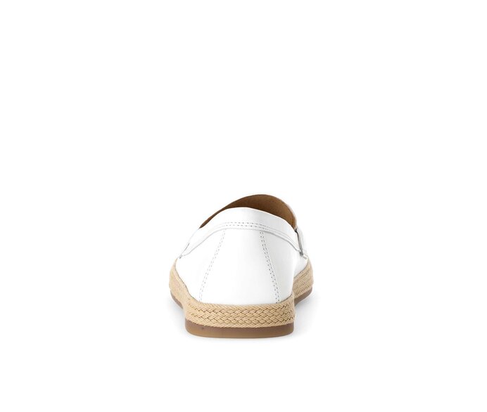 Gabor Slipper Weiß - Glattleder