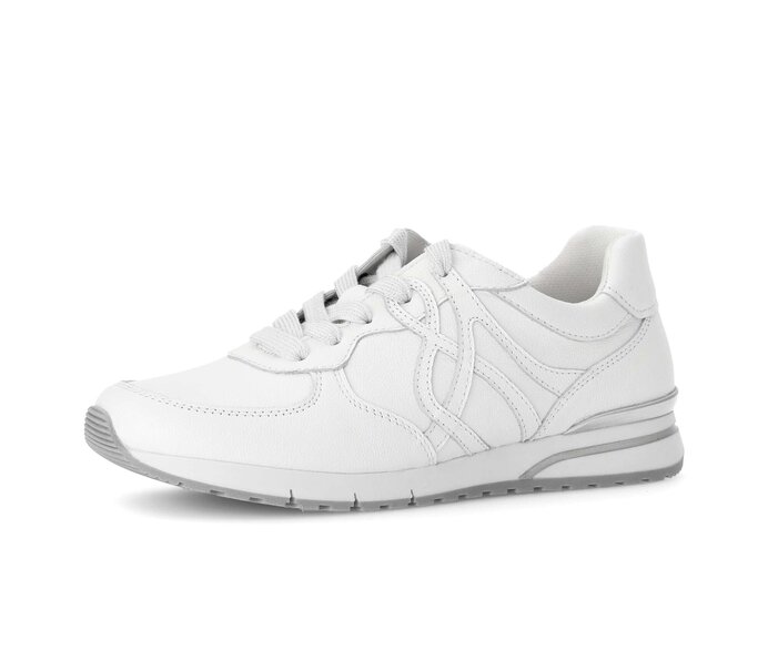 Gabor Sneaker Low Weiß - Glattleder