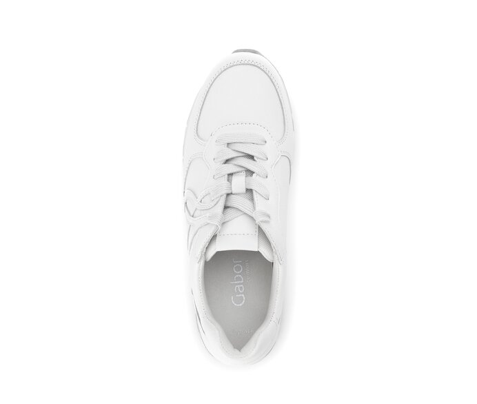 Gabor Sneaker Low Weiß - Glattleder