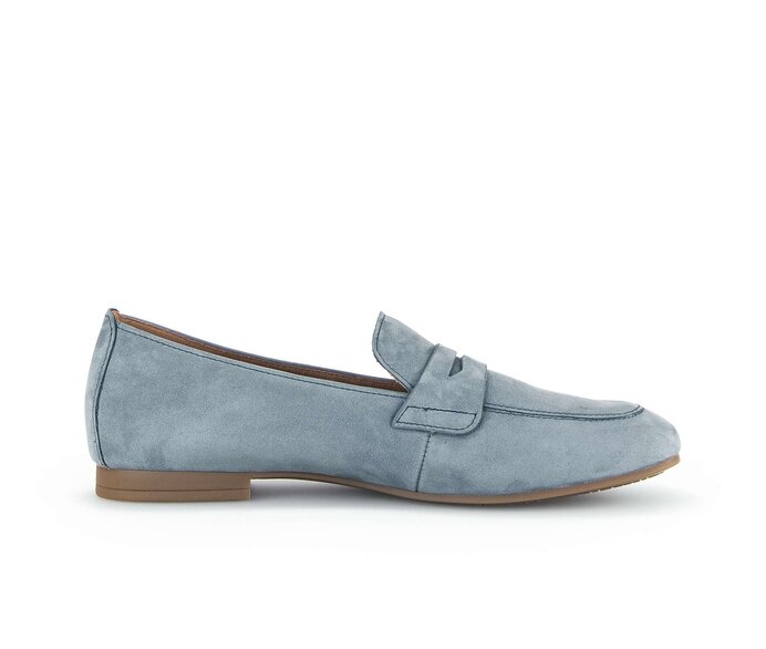 Gabor Slipper Blau - Rauleder