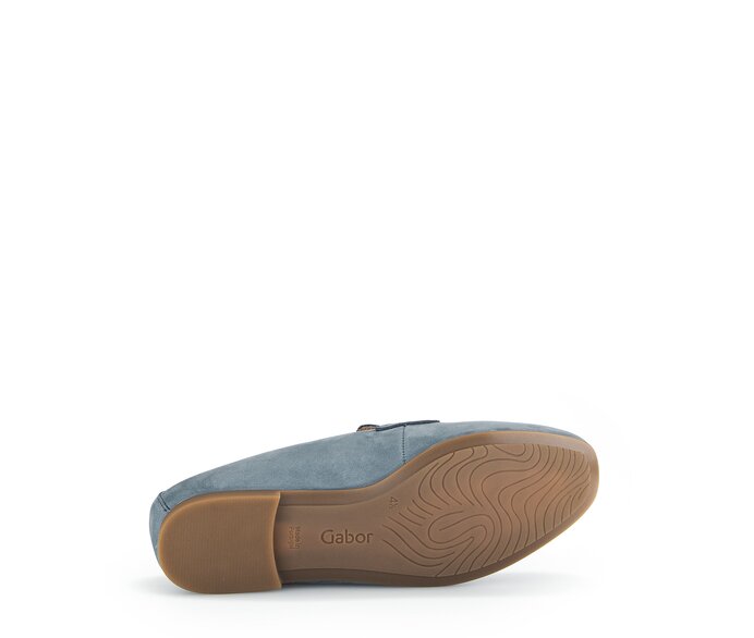 Gabor Slipper Blau - Rauleder