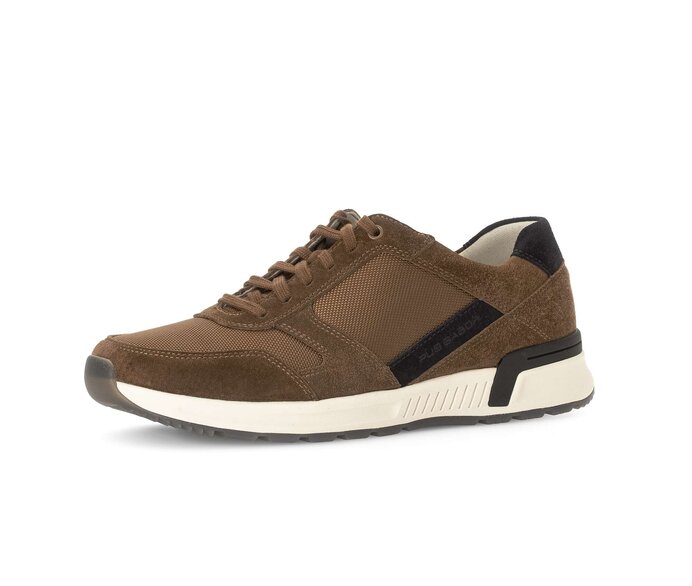Pius Gabor Sneaker Low Braun - Materialmix Leder/Textil