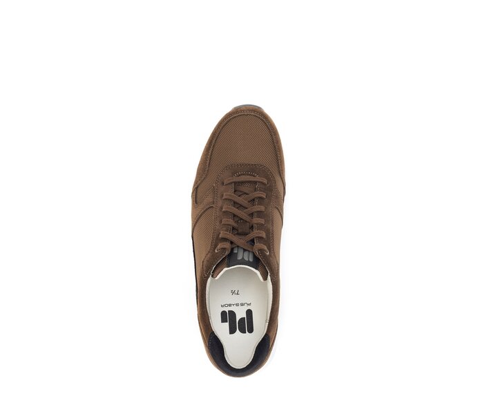 Pius Gabor Sneaker Low Braun - Materialmix Leder/Textil
