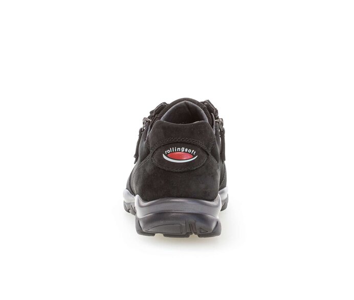 Gabor Sneaker Low Schwarz - Rauleder