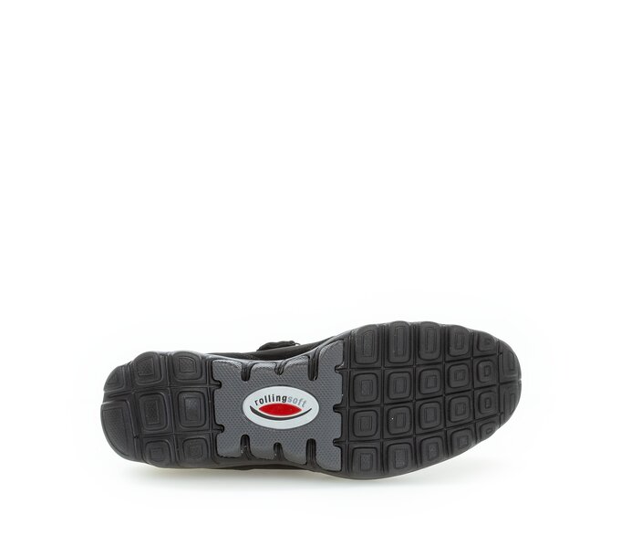 Gabor Sneaker Low Schwarz - Rauleder