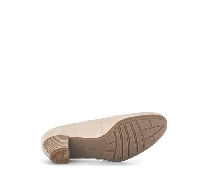 Gabor Eleganter Pumps Beige - Rauleder