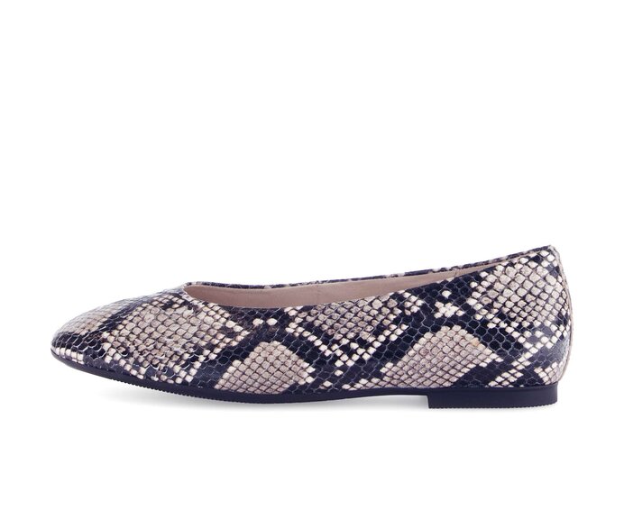 Gabor Eleganter Ballerina Beige - Effektleder