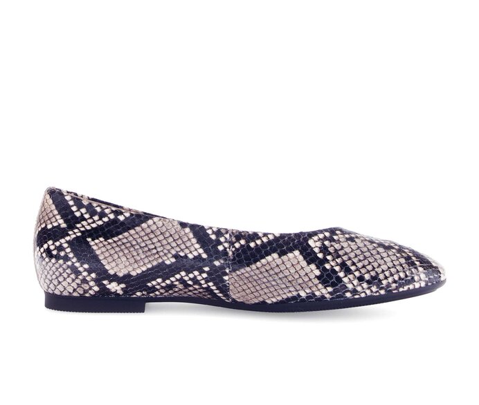 Gabor Eleganter Ballerina Beige - Effektleder