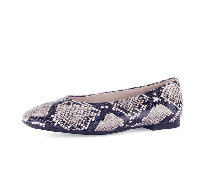 Gabor Eleganter Ballerina Beige - Effektleder