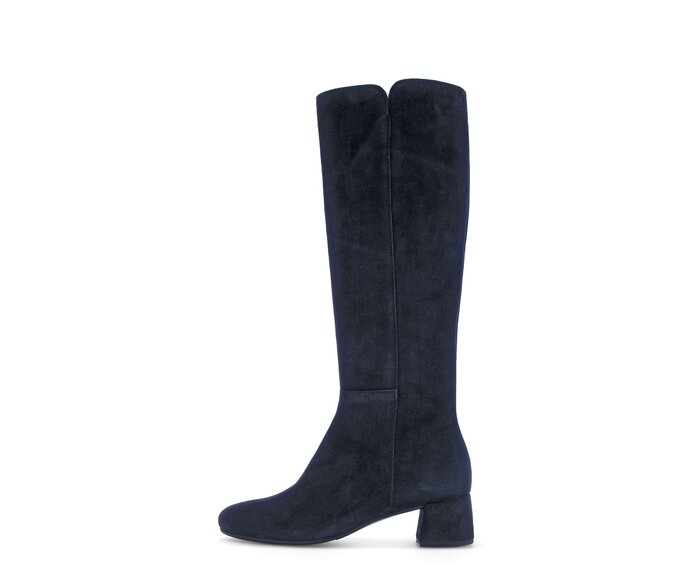 Gabor Eleganter Stiefel Blau - Rauleder