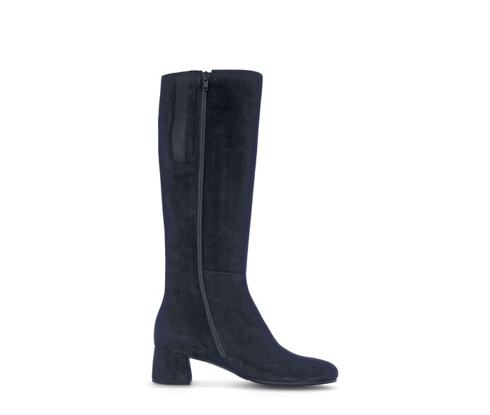 Gabor Eleganter Stiefel Blau - Rauleder