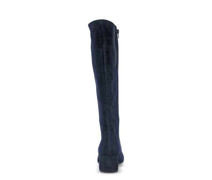 Gabor Eleganter Stiefel Blau - Rauleder