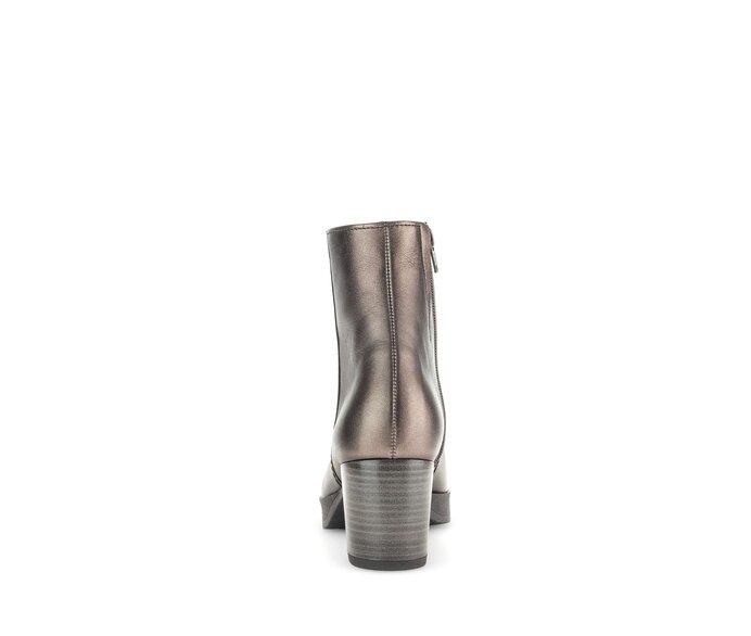 Gabor Plateau Stiefelette Bronze - Glattleder