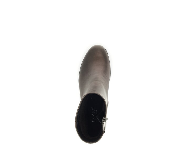 Gabor Plateau Stiefelette Bronze - Glattleder