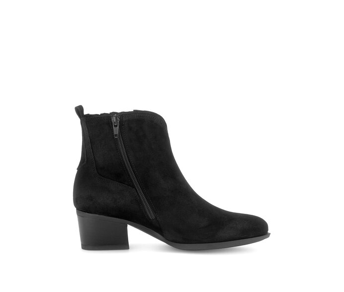 Gabor Cowboy Boots Schwarz - Rauleder