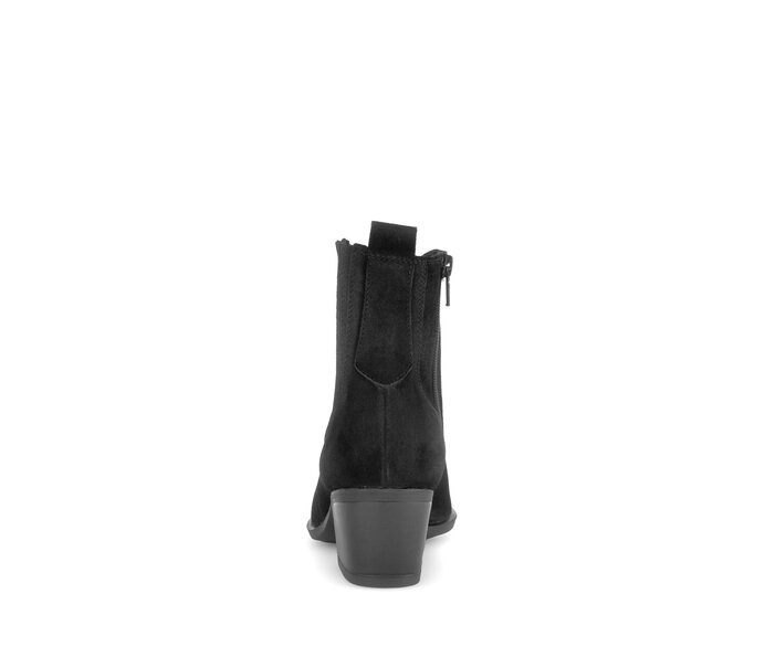 Gabor Cowboy Boots Schwarz - Rauleder