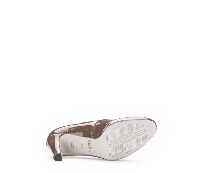 Gabor Plateau Pumps Braun - Lederimitat